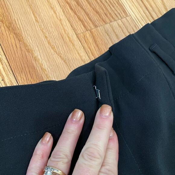 RED Valentino Wide Leg Crop Dress Pants in Black - Picture 3 of 6